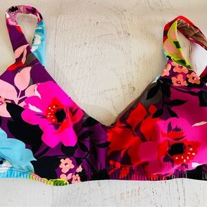 Women’s Miracle Suit Skinny Dipper Cherry Sip (Bikini Top)